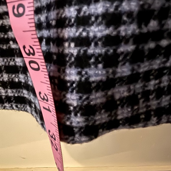 Old Navy Black and White Checkered Coat NWT - Picture 9 of 11